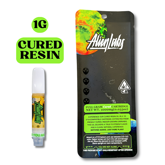 GMO Cured Resin Cart 1g
