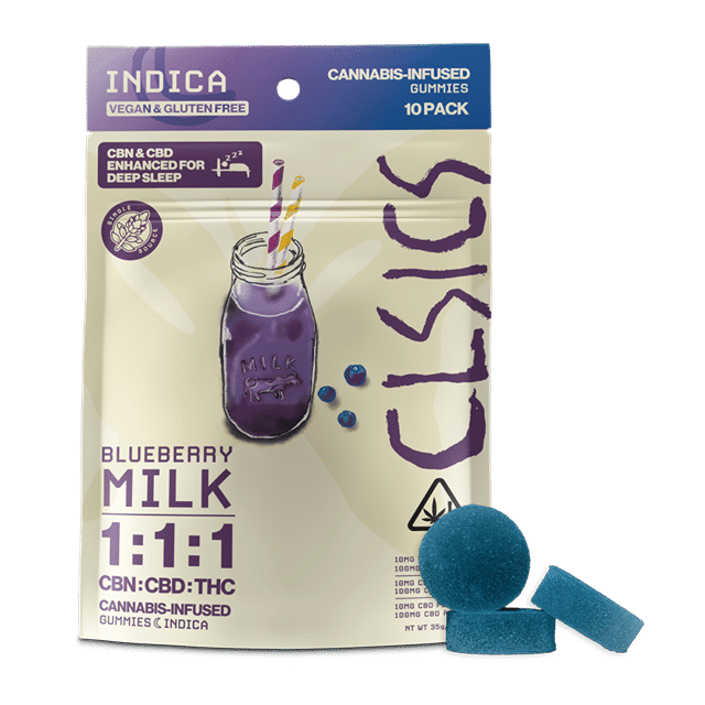 Blueberry Milk CBN | 100mg Gummies