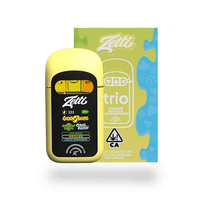 ZETTI TRIO | GOLDEN PINEAPPLE x GIRL SCOUT COOKIES x CEREAL MILK | 2G