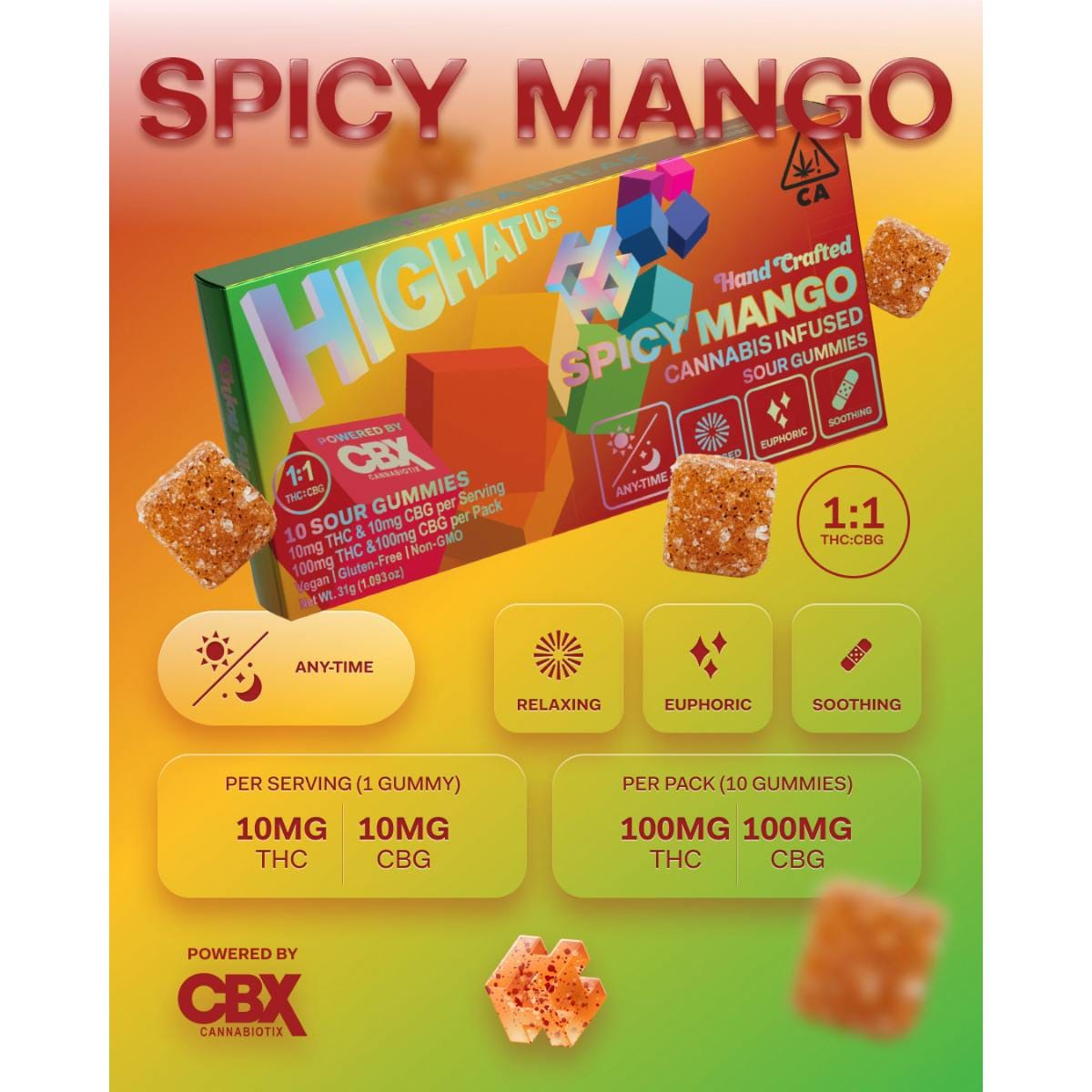 Highatus (By CBX): Spicy Mango