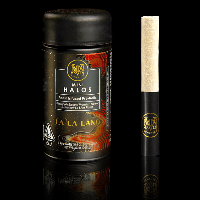Mini Halos - La La Land Rosin 5 Pack Infused Pre-Rolls