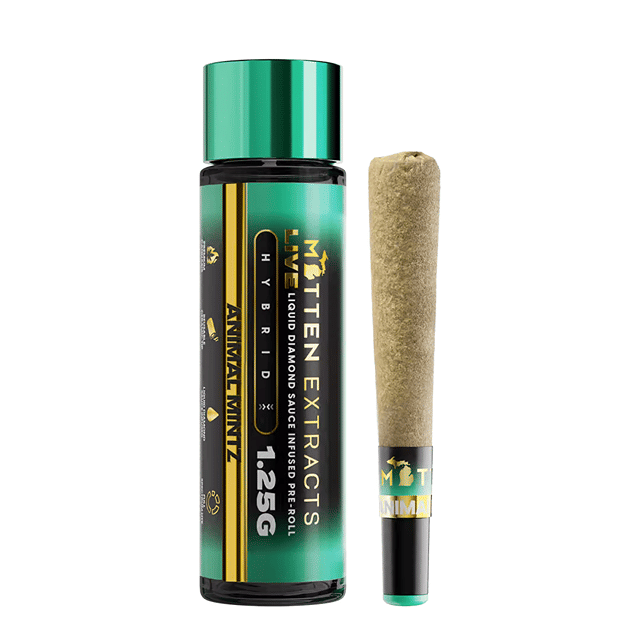 Live Sauce Infused Pre Roll 1.25g - Animal Mintz
