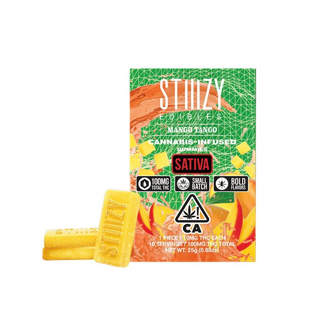 - MANGO TANGO - Gummies 100mg THC Edibles