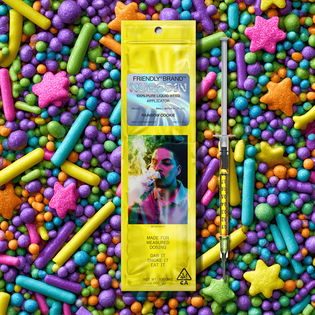 Rainbow Cookie | 1g Cured Resin Applicator