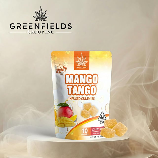 Mango Tango — 100MG THC Infused Gummies / Hybrid