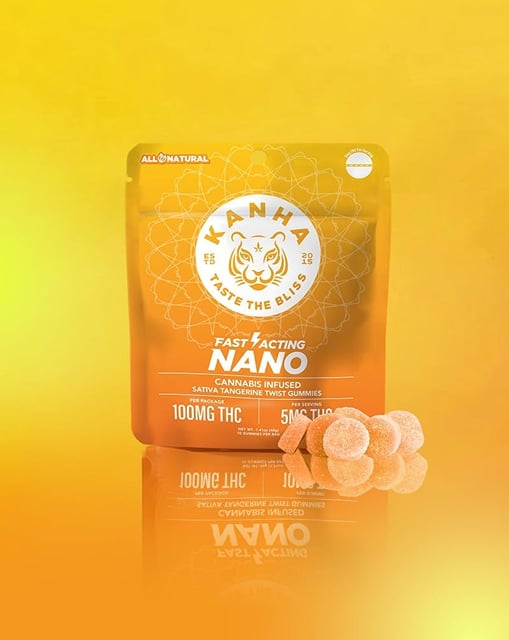 Tangerine Twist | NANO | 100mg Gummies