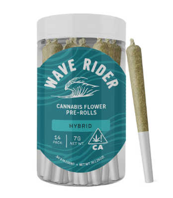 Wave Rider: Hashberry - 14 Pack - (0.5g) Pre-rolls