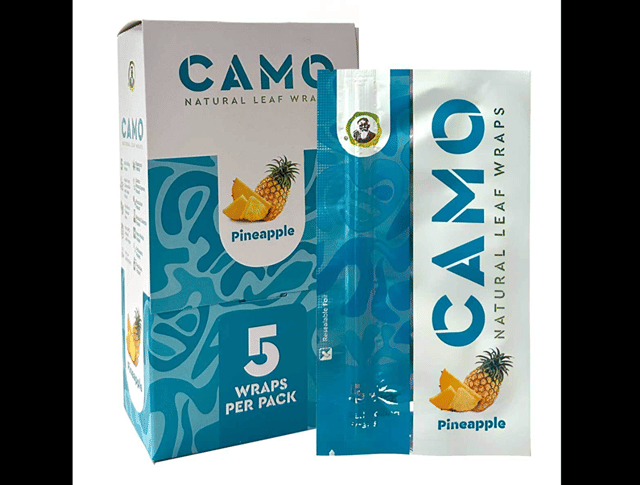 Camo -Pineapple Wraps 5pk