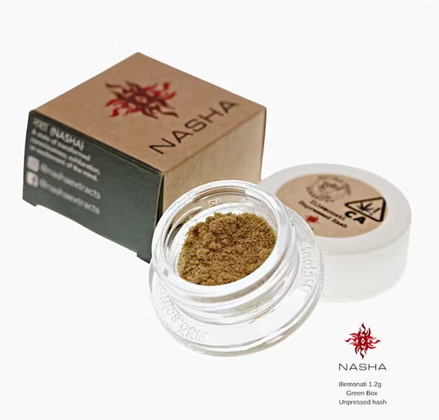 1.2g - ILLEMONATI - Green Unpressed Hash