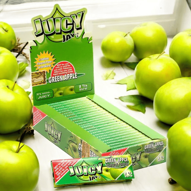 Juicy Jay -Green Apple Papers 32 sheets