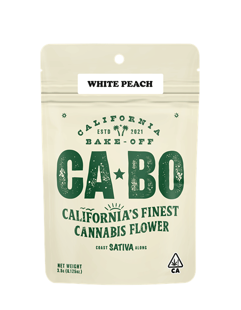 CABO | White Peach | Smalls | 3.5g