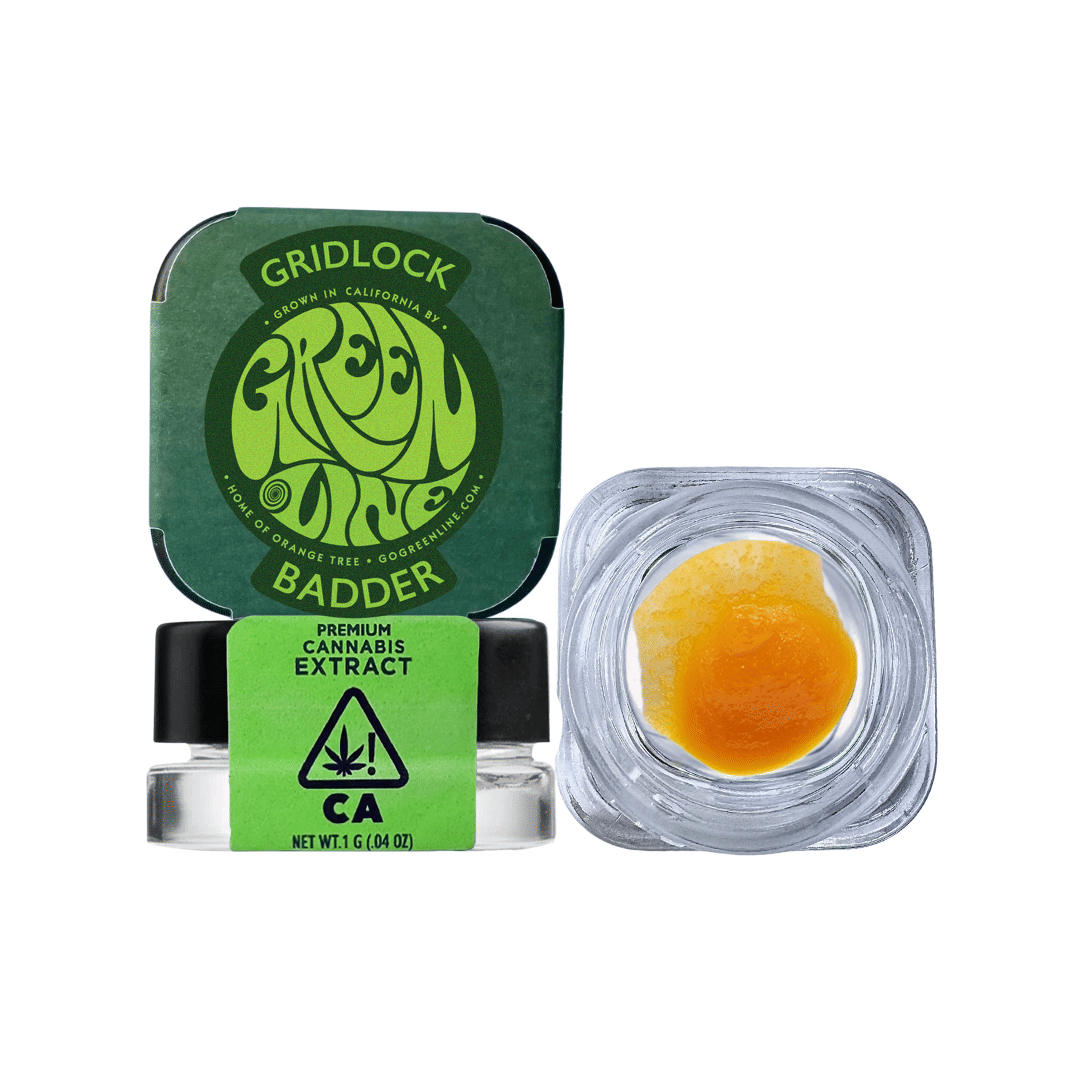 Greenline: Gridlock 1g Concentrate Indica Badder