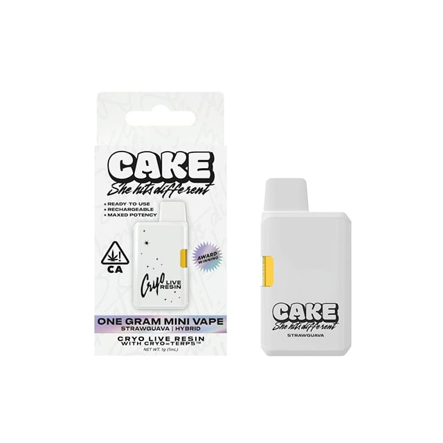 CAKE Cryo Live Resin | 1g - Strawguava - AIO - Hybrid