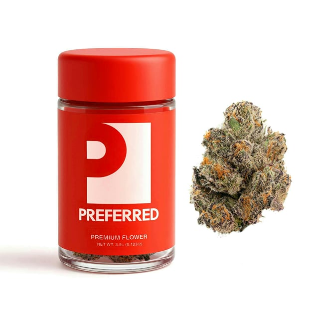 Preferred Gardens - Blue Sherb - 3.5g Indoor Jar
