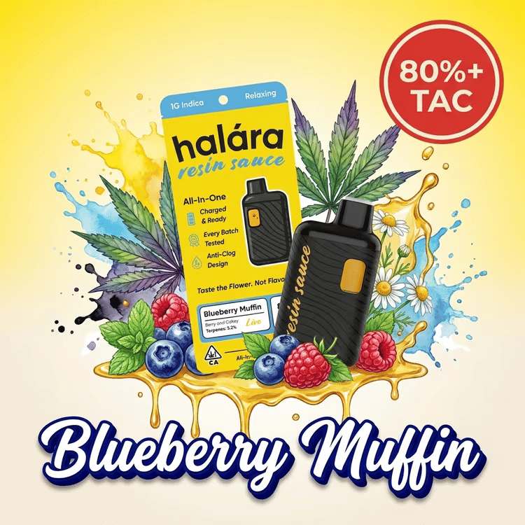 Halara: Blueberry Muffin Pen