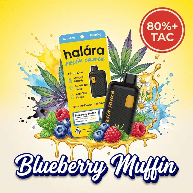 Halara: Blueberry Muffin Pen