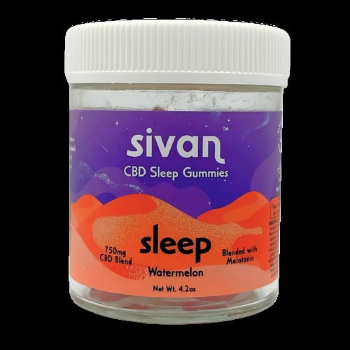 CBD Watermelon Broad Spectrum Sleep Gummies 30pk