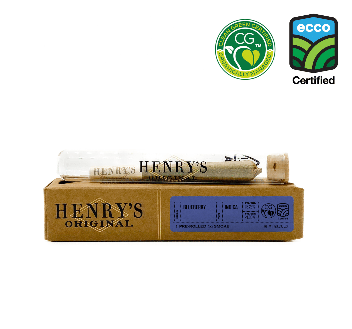 Henry's Original: Blueberry