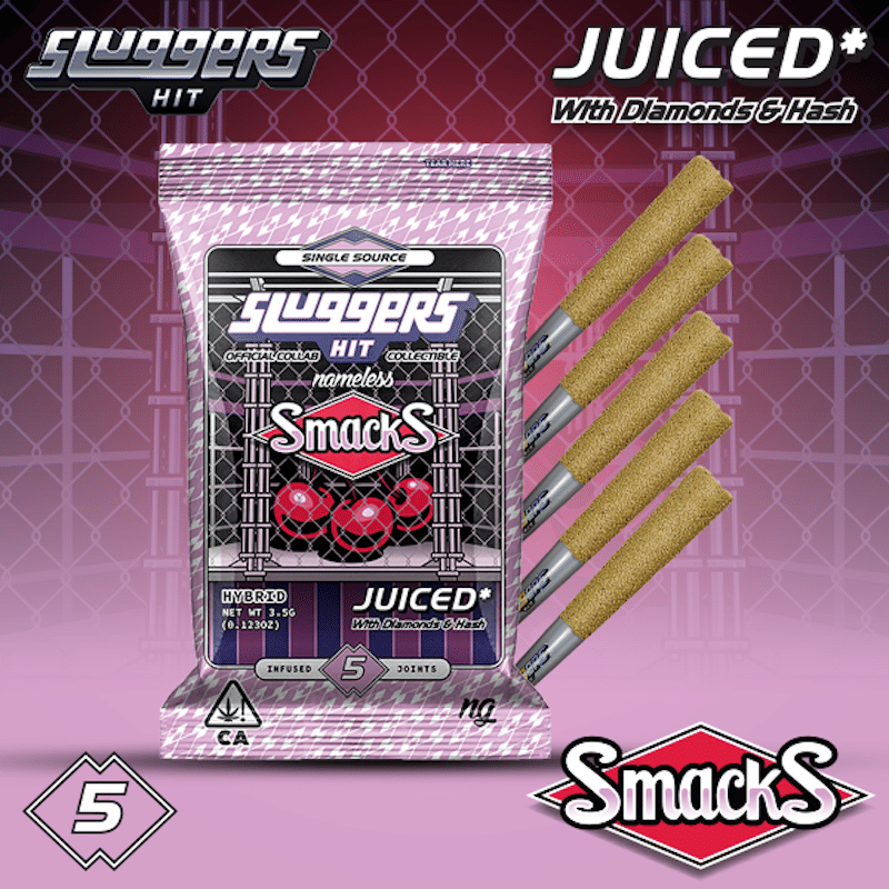 Sluggers: Smacks - 0.7g Infused Preroll 5pk