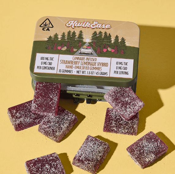 Kwik Ease: Manzanita Natural - Kwik Ease Strawberry Lemonade Nano Emulsified