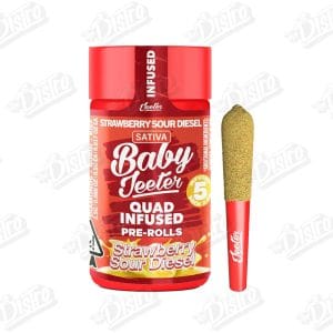 Jeeter: Strawberry Sour Diesel 5- Baby Jeeters