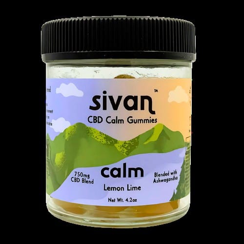 CBD Lemon Lime Broad Spectrum Calm Gummies 30pk