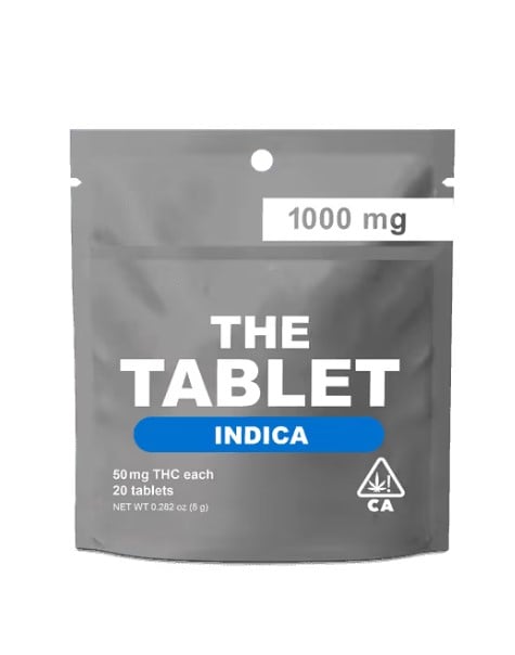THE TABLET 1,000mg - 50MG INDICA (20 COUNT)