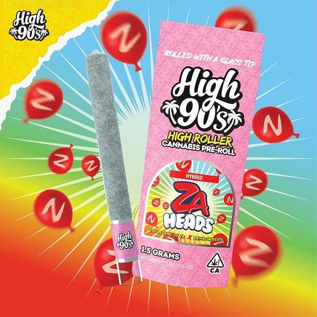 High 90's High Roller | 1.5g- ZA Heads High Roller
