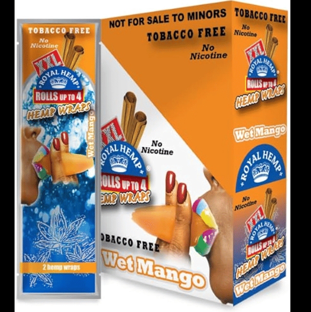 Royal Blunts - XXL Wet Mango Hemp Wrap 2pk