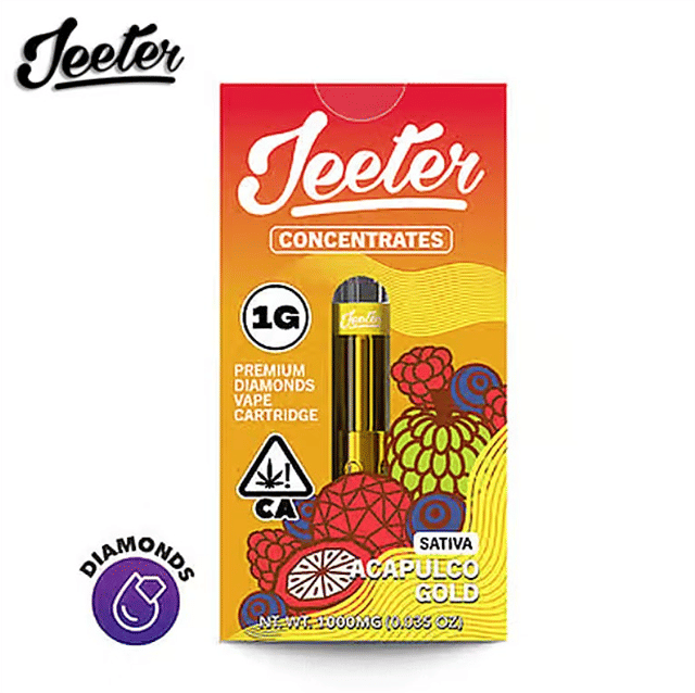 Jeeter Postless - Acapulco Gold - Diamonds Cart - 1g