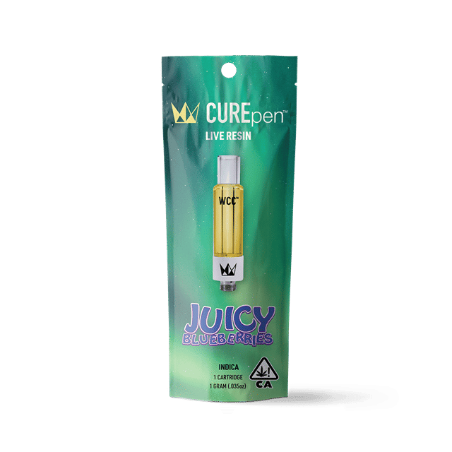 Juicy Blueberries- Live Resin Cart - 1g
