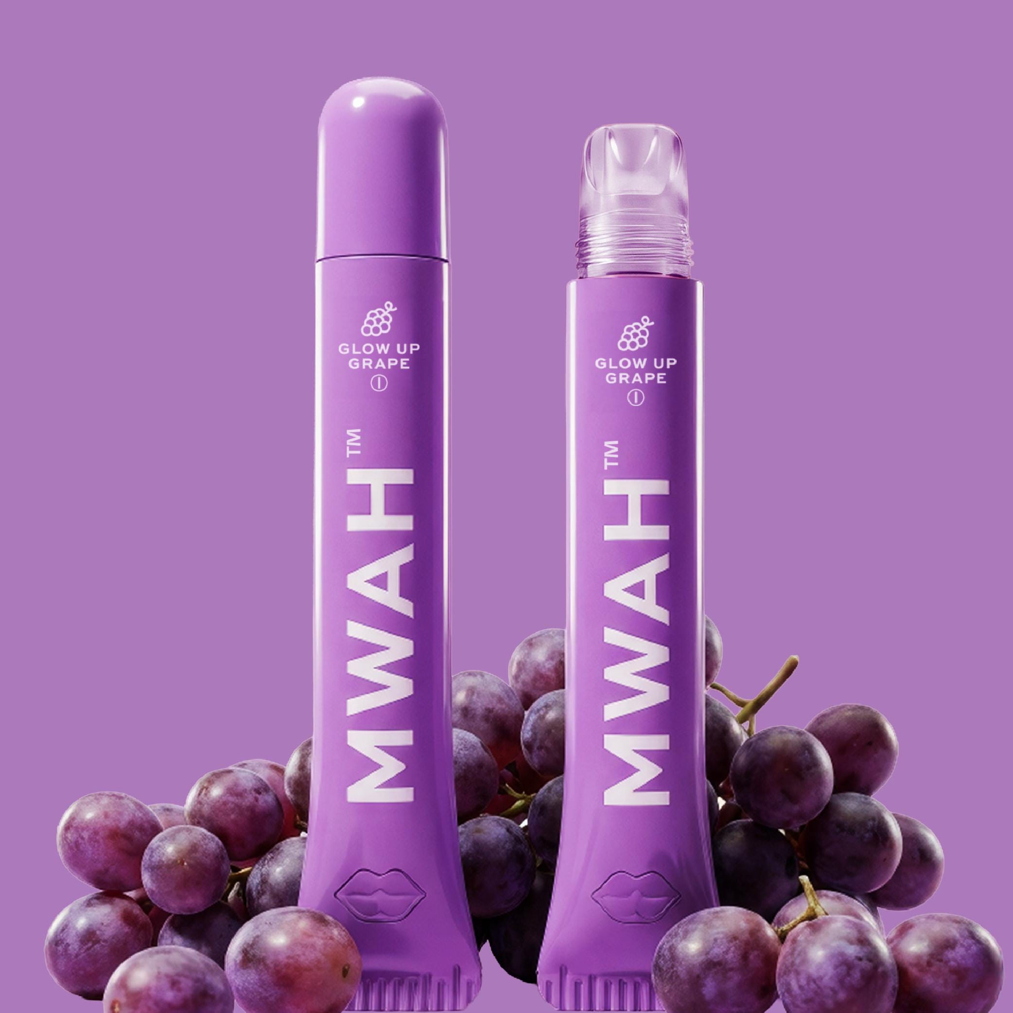 Mwah: Glow Up Grape Lipstick