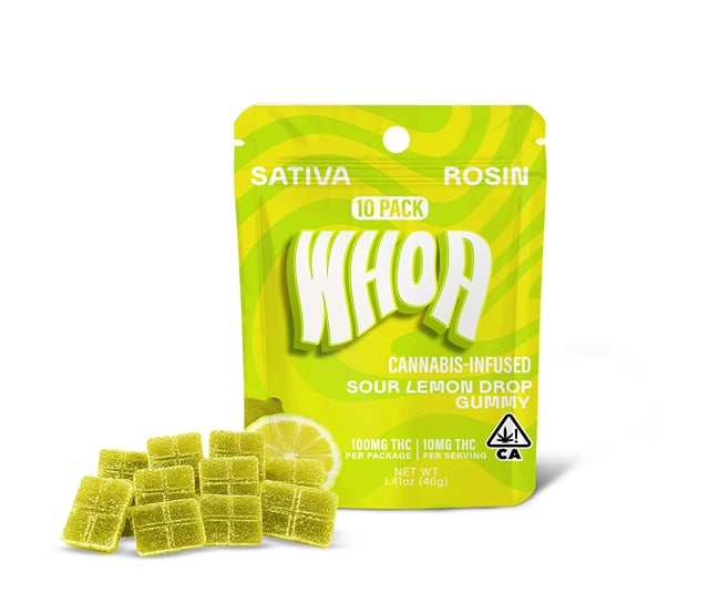 Sour Lemon Drop Rosin Gummy 10-Pack