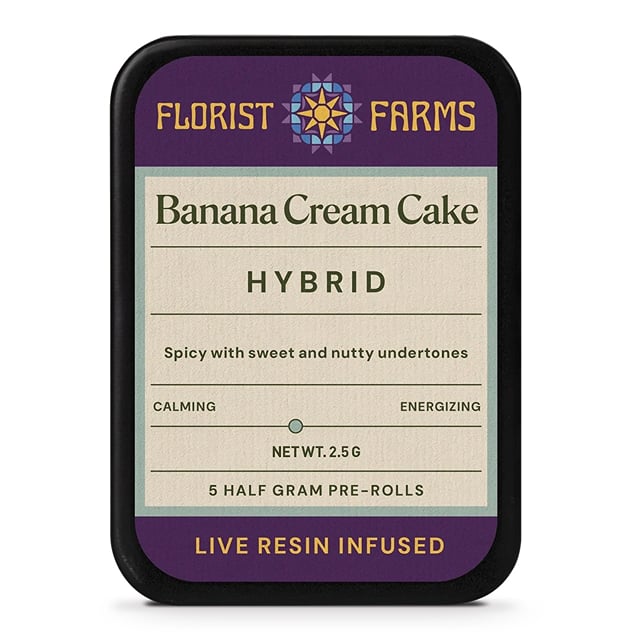 Banana Cream Cake infused 2.5g | 5pk