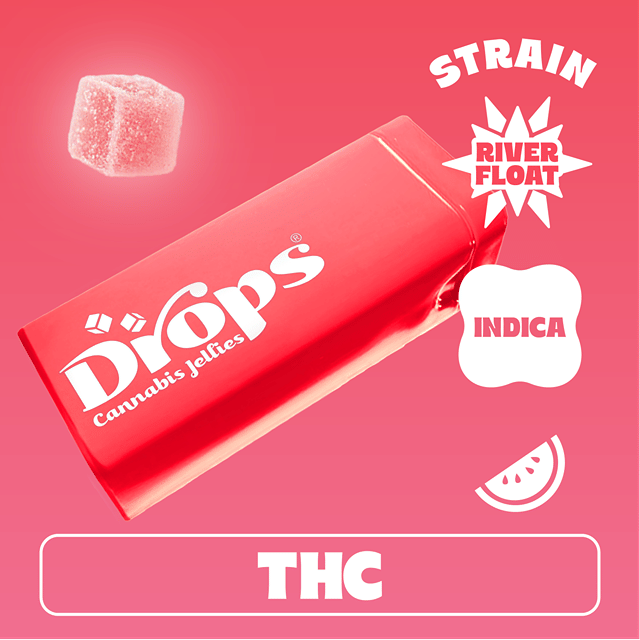 CHILL WATERMELON LIVE ROSIN GUMMIES | INDICA | DROPS