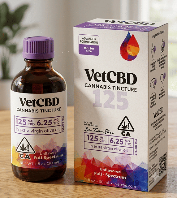 Vet CBD Tincture | 1oz | 20:1 CBD:THC