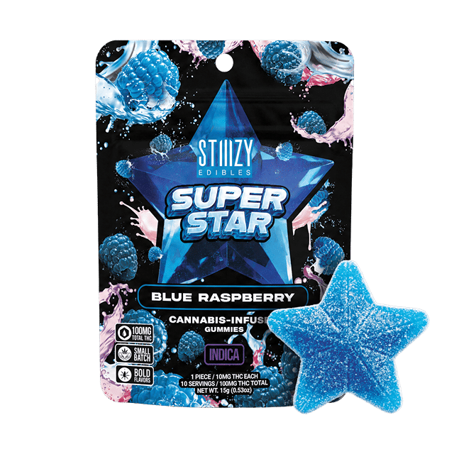 Blue Raspberry Super Star | 100mg Gummy