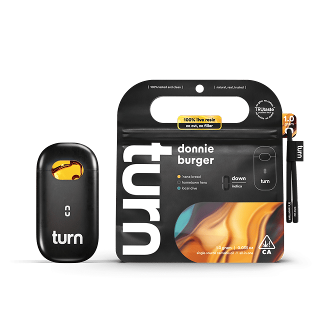 Turn Down LR TurnOne | 1g - Donnie Burger - AIO - Indica