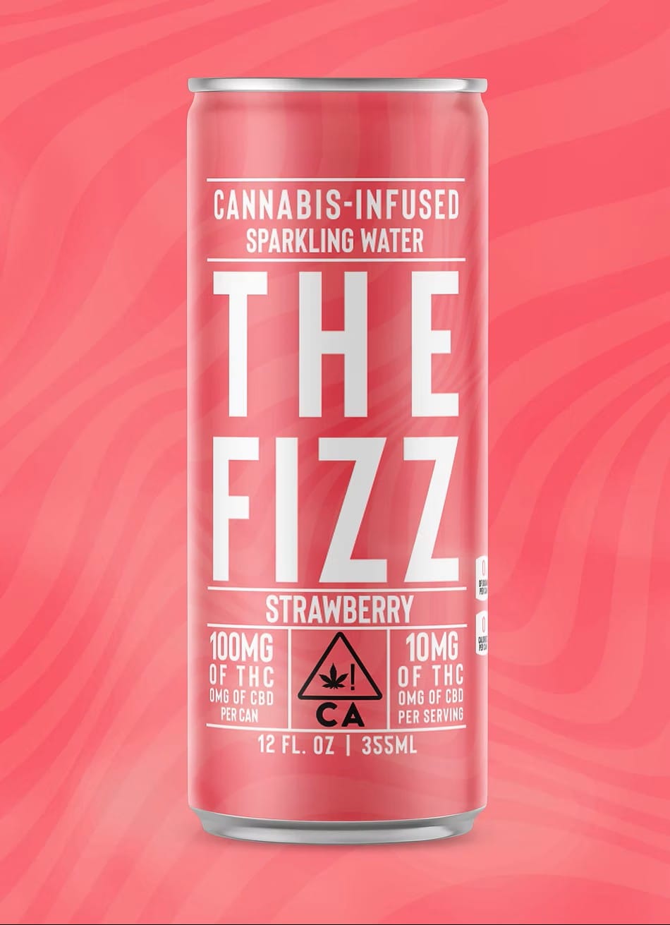 The Fizz: Manzanita Naturals - The Fizz Strawberry Sparkling Water