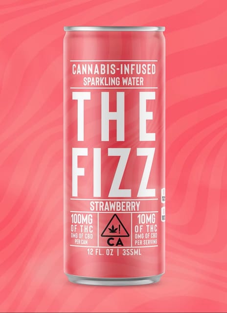 The Fizz: Manzanita Naturals - The Fizz Strawberry Sparkling Water