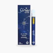 Sirius - Nutter Butter 1g AIO Vape Cart