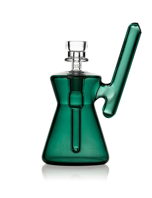 Hourglass Pocket Bubbler | Lake Green