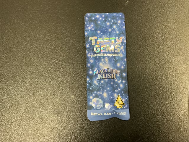 Tasty Gems Blackberry Kush Hybrid Vape Pen