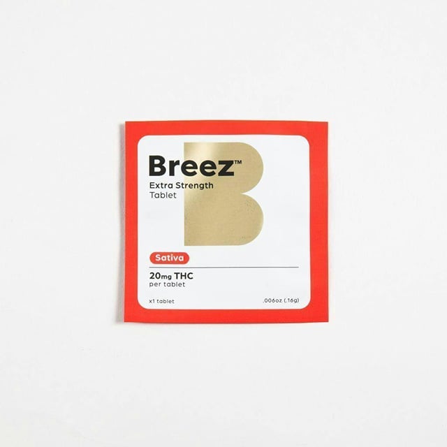 Breez | Sativa Extra Strength Tablet | 20mg THC