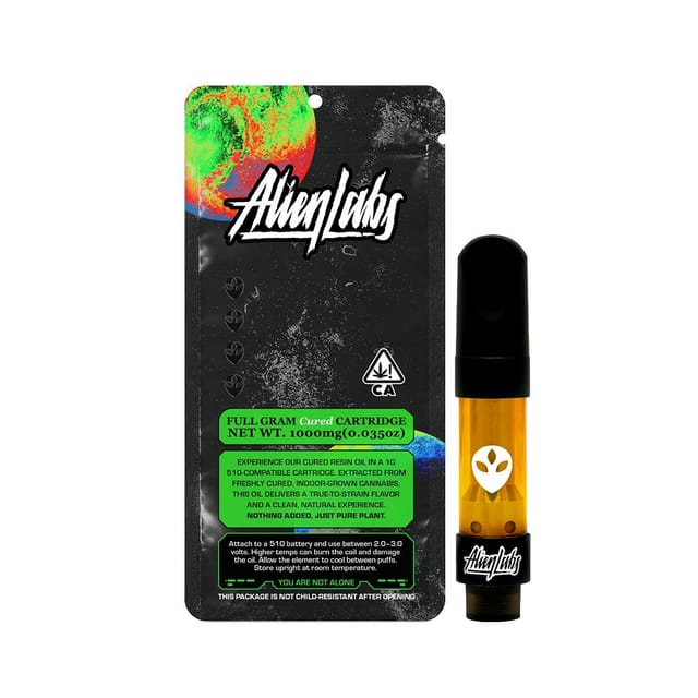 Alien Labs: Sherb Cream Pie - Cured - 510 Thread