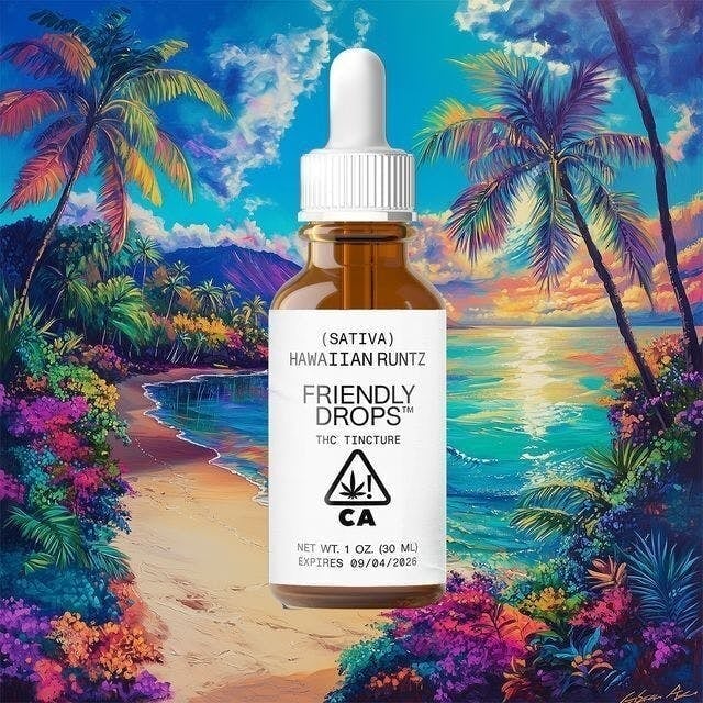 Hawaiian Runtz | 1000mg Full Spectrum Tincture