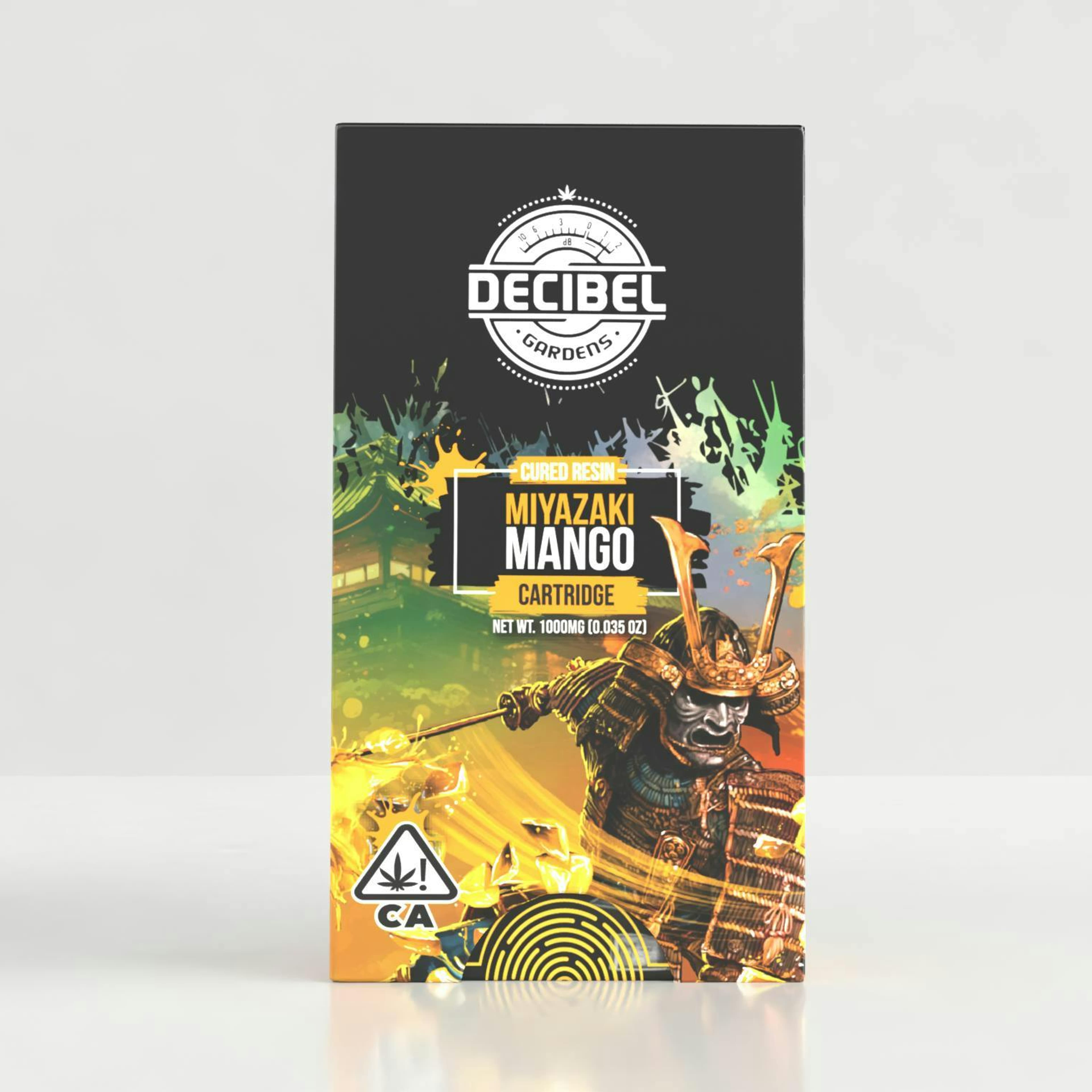 Decibal Gardens | 1g - Miyazaki Mango - Resin Cartridge - Decibel Gardens - - $40 - Vape Carts