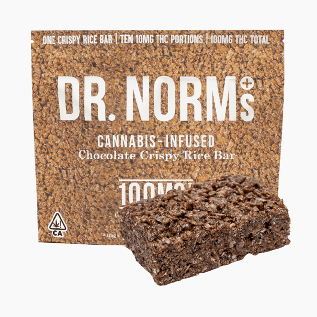 Chocolate Crispy Rice Bar 100mg