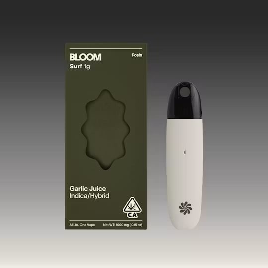 Garlic Juice Live Rosin Disposable Surfboard