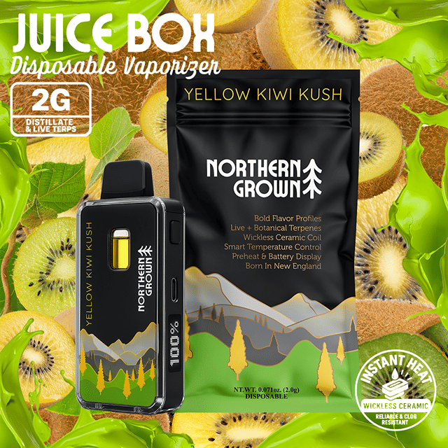 Yellow Kiwi Kush | Juice Box